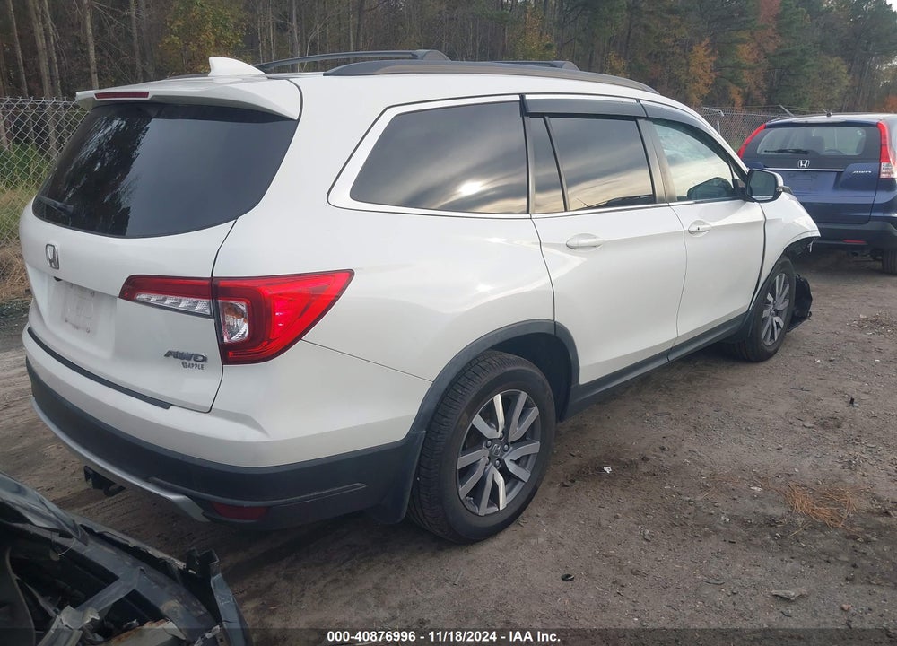 2019 HONDA PILOT EX-L VIN: 5FNYF6H53KB016265