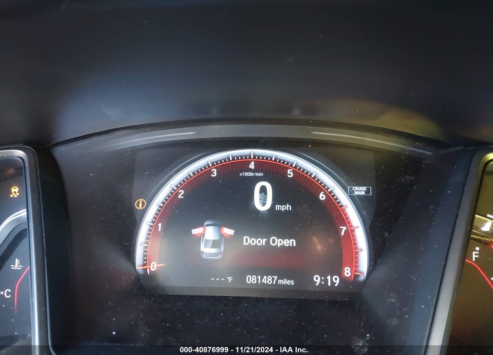 2019 HONDA CIVIC SI VIN: 2HGFC1E52KH703532