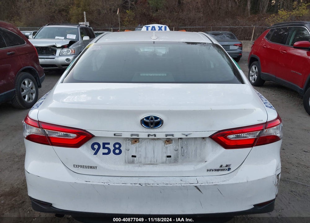 2019 TOYOTA CAMRY HYBRID VIN: 4T1B31HK7KU510090