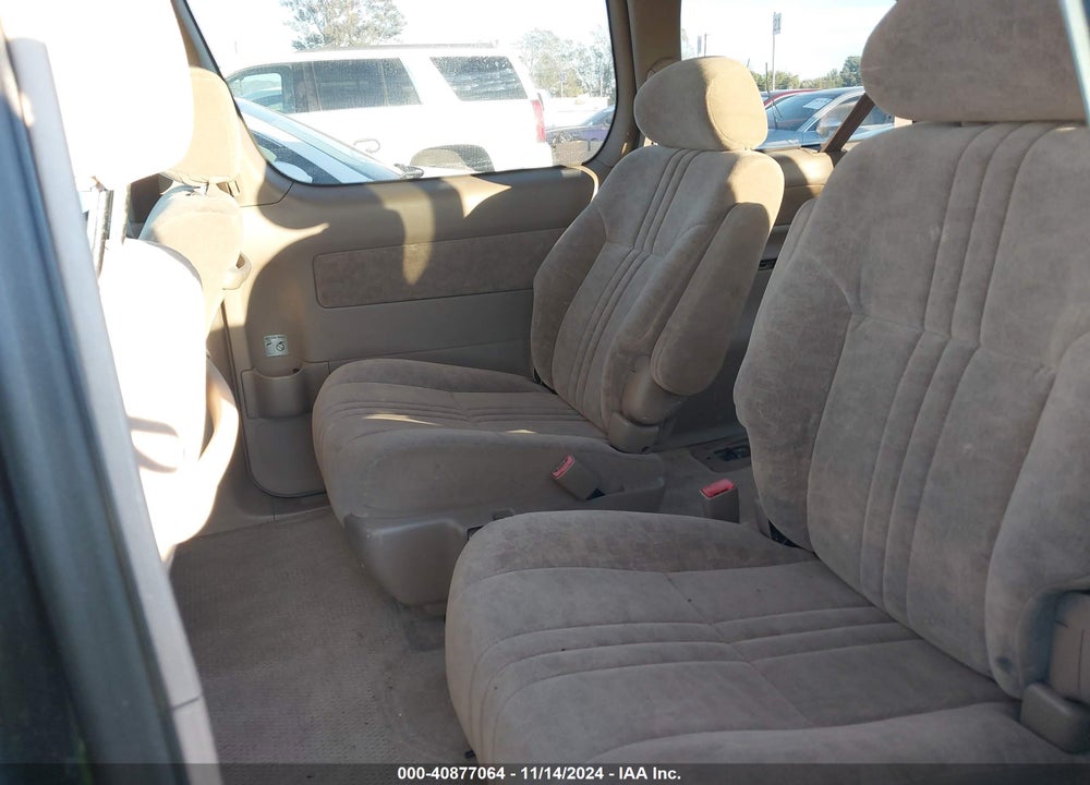 2001 TOYOTA SIENNA XLE VIN: 4T3ZF13CX1U369155