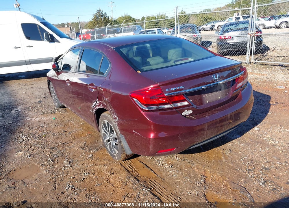 2015 HONDA CIVIC VIN: 19XFB2F86FE098769