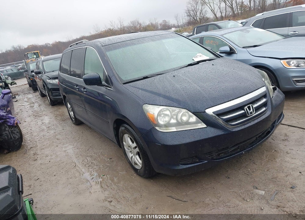2007 HONDA ODYSSEY EX VIN: 5FNRL38407B055390