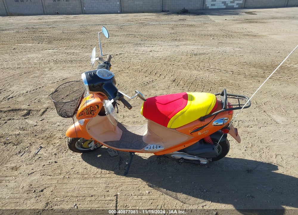 2007 GENUINE SCOOTER CO. BUDDY 125 VIN: RFVPAC20671001805