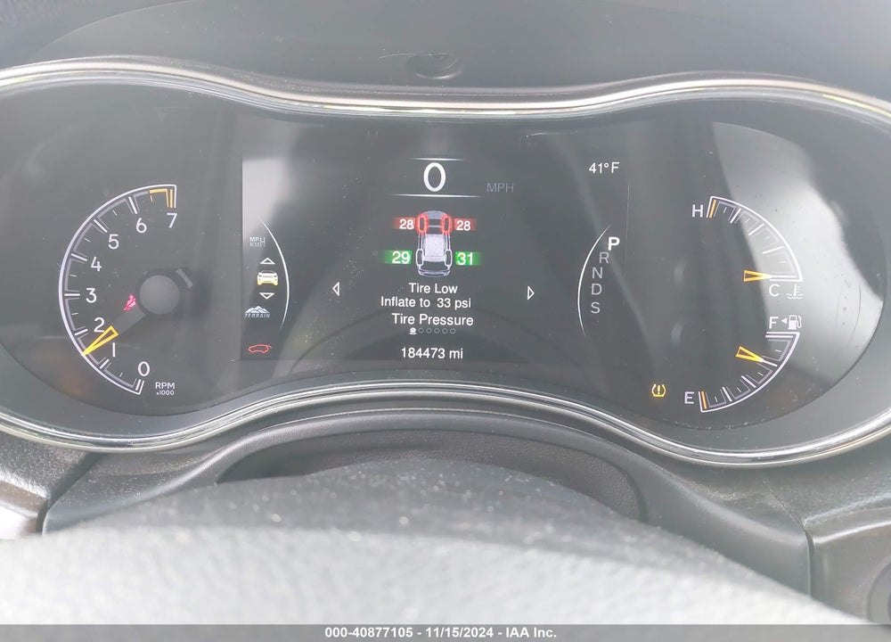 2014 JEEP GRAND CHEROKEE VIN: 1C4RJFBG7EC447819