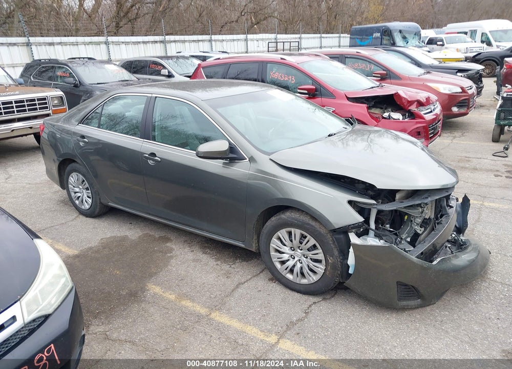 2013 TOYOTA CAMRY LE VIN: 4T1BF1FK8DU718850
