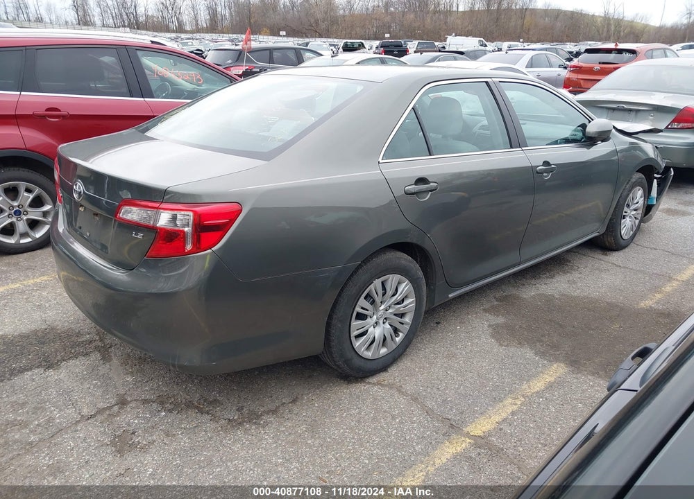2013 TOYOTA CAMRY LE VIN: 4T1BF1FK8DU718850