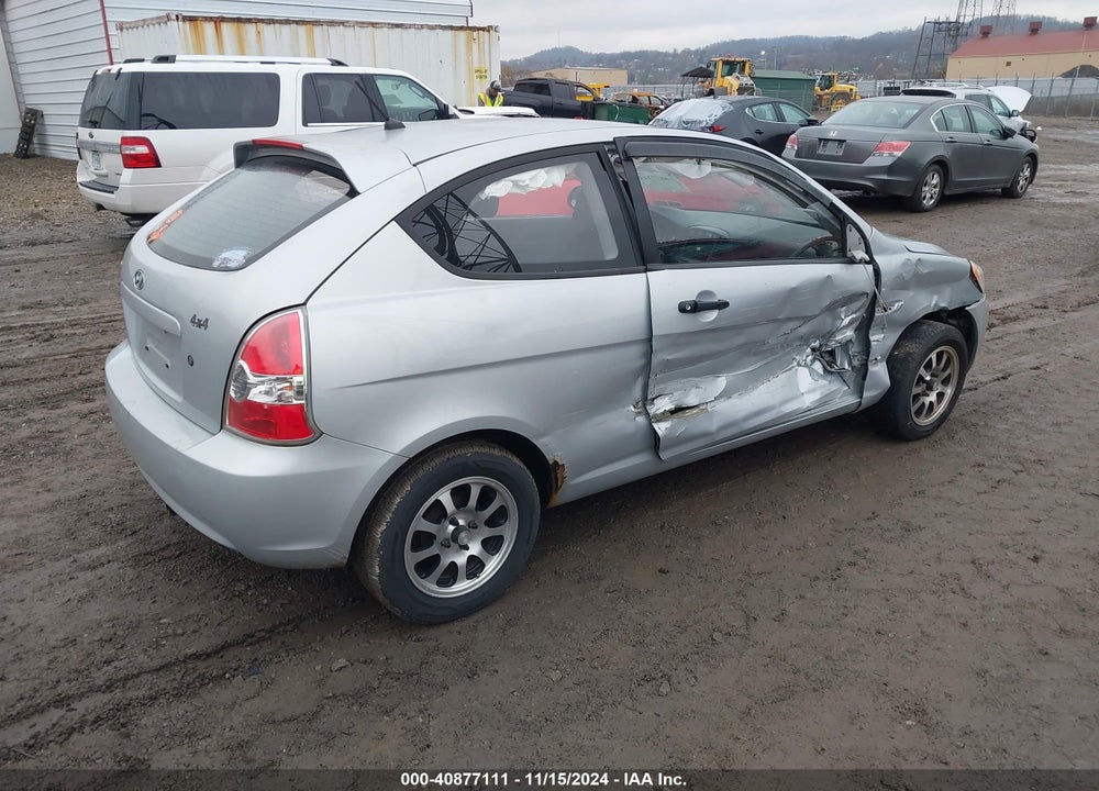 2011 HYUNDAI ACCENT GL VIN: KMHCM3AC3BU207873