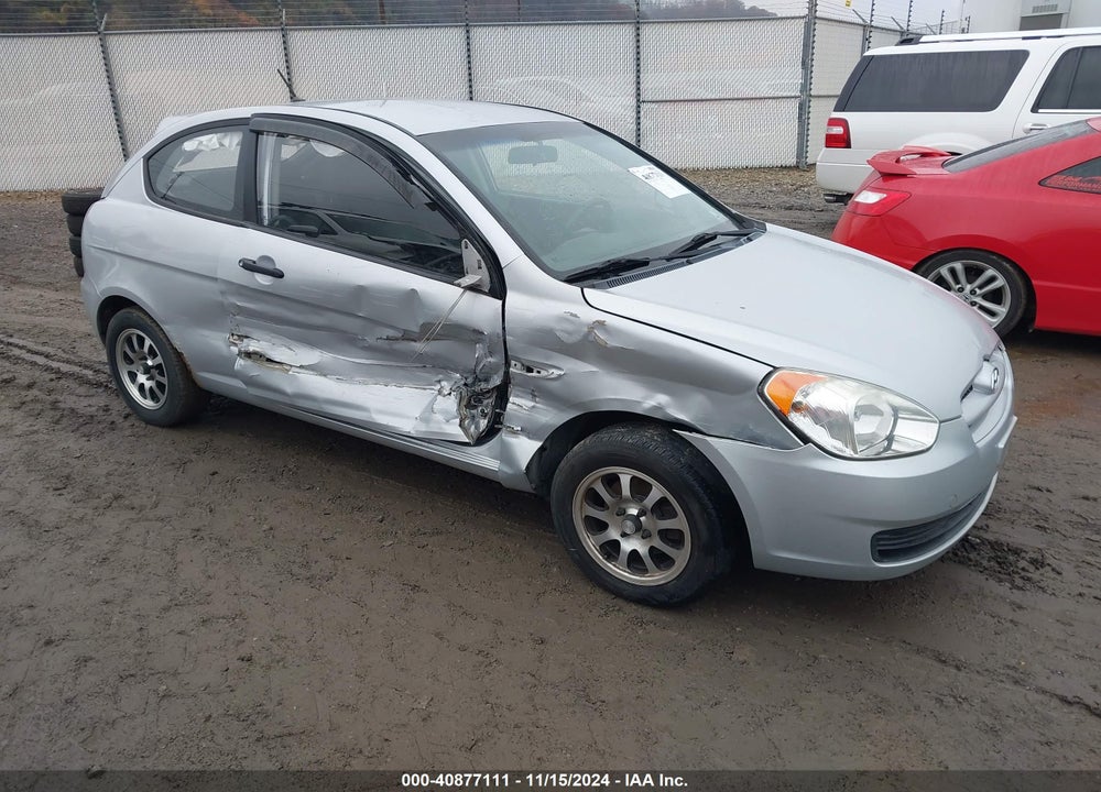 2011 HYUNDAI ACCENT GL VIN: KMHCM3AC3BU207873