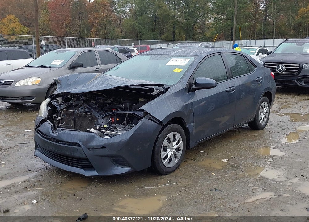 2016 TOYOTA COROLLA L VIN: 5YFBURHE9GP550153