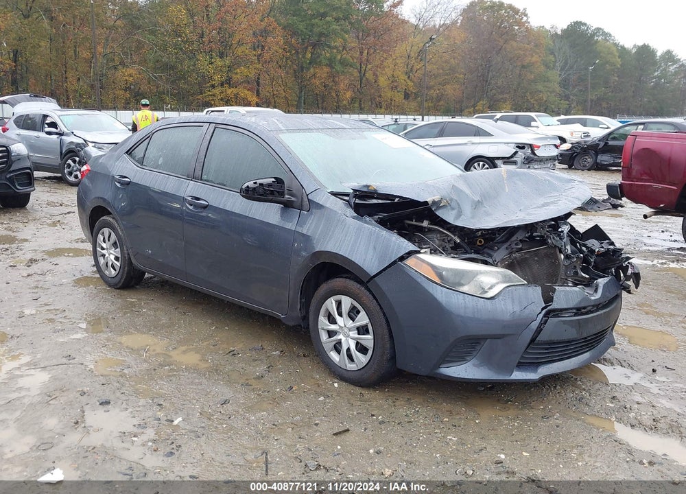 2016 TOYOTA COROLLA L VIN: 5YFBURHE9GP550153