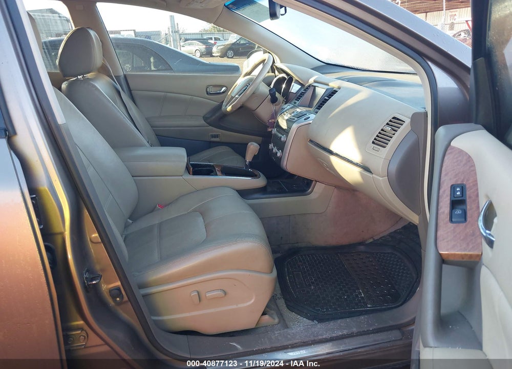 2012 NISSAN MURANO LE VIN: JN8AZ1MUXCW106250