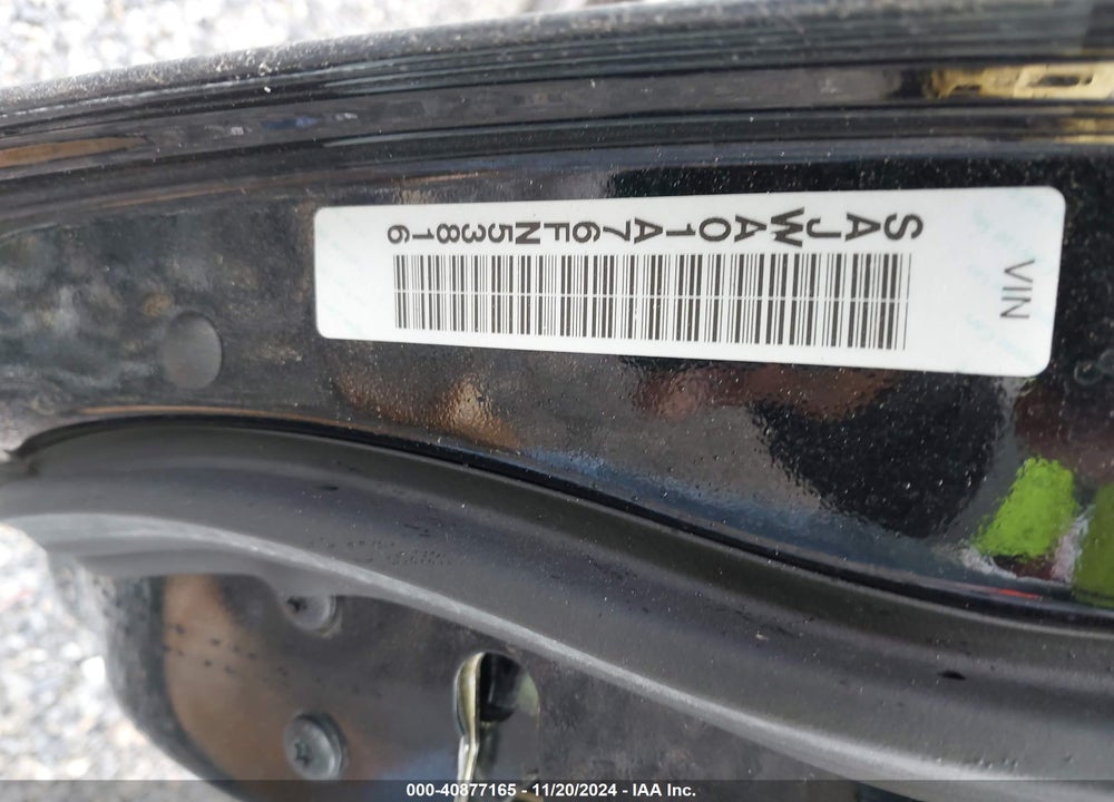 2006 JAGUAR S-TYPE 3.0L V6 VIN: SAJWA01A76FN53816