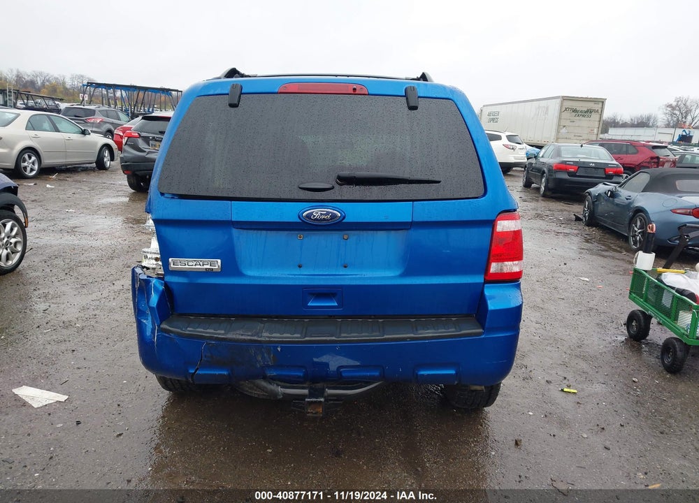 2011 FORD ESCAPE XLT VIN: 1FMCU0D78BKB73860