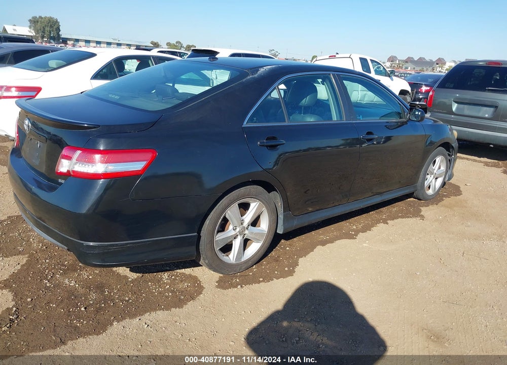 2010 TOYOTA CAMRY SE VIN: 4T1BF3EK7AU033165