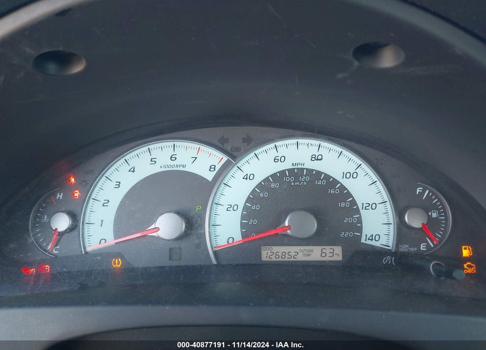 2010 TOYOTA CAMRY SE VIN: 4T1BF3EK7AU033165