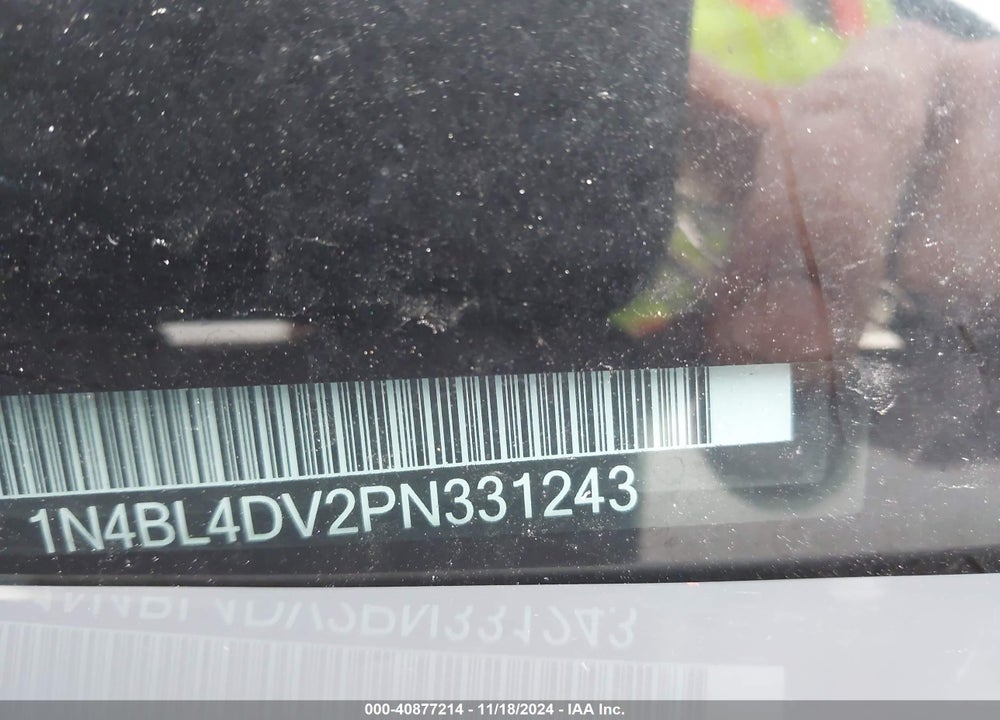 2023 NISSAN ALTIMA VIN: 1N4BL4DV2PN331243