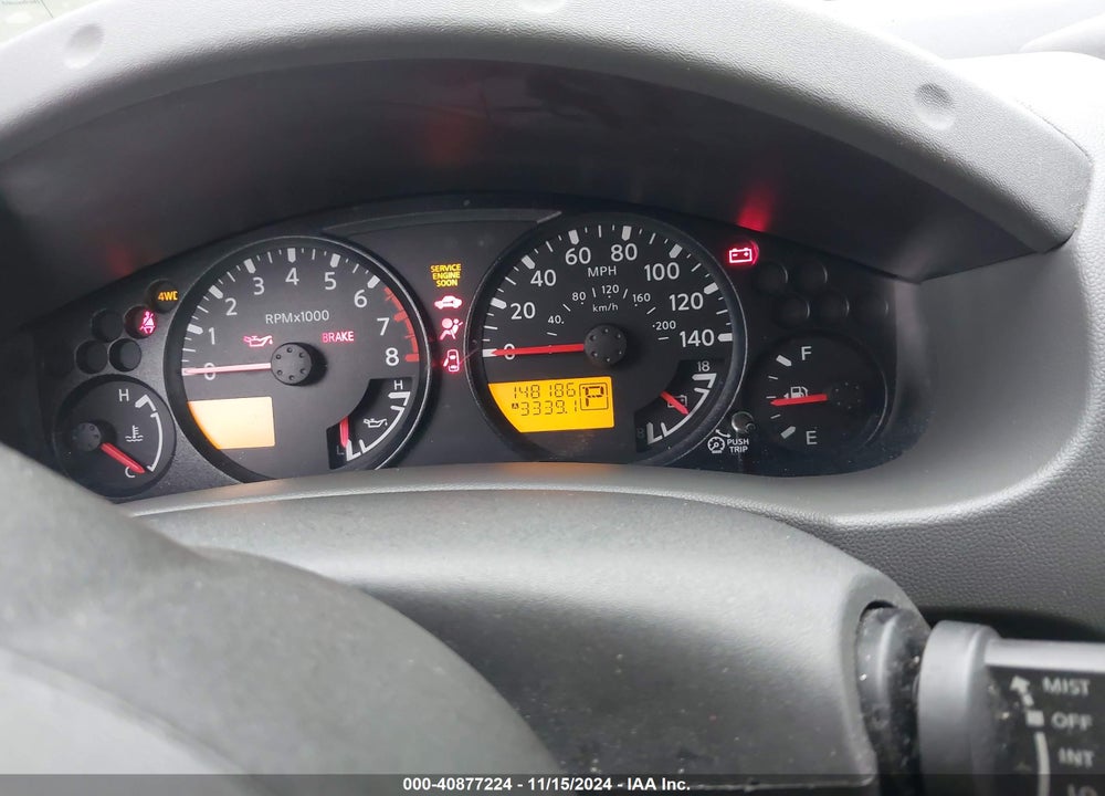 2011 NISSAN XTERRA S VIN: 5N1AN0NW0BC503804