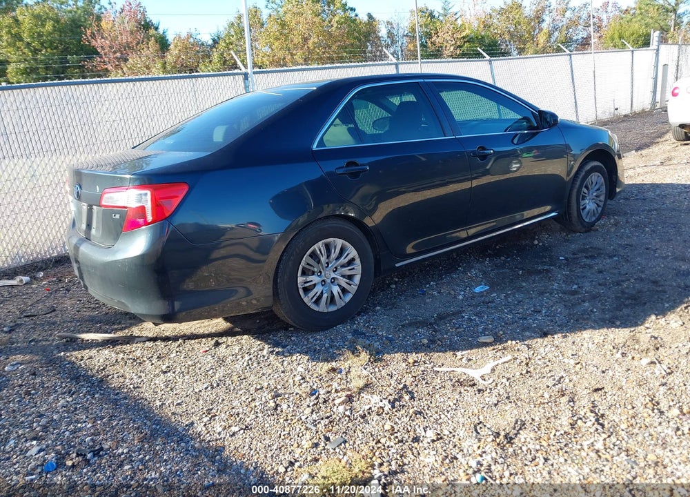 2012 TOYOTA CAMRY LE VIN: 4T1BF1FK7CU145633