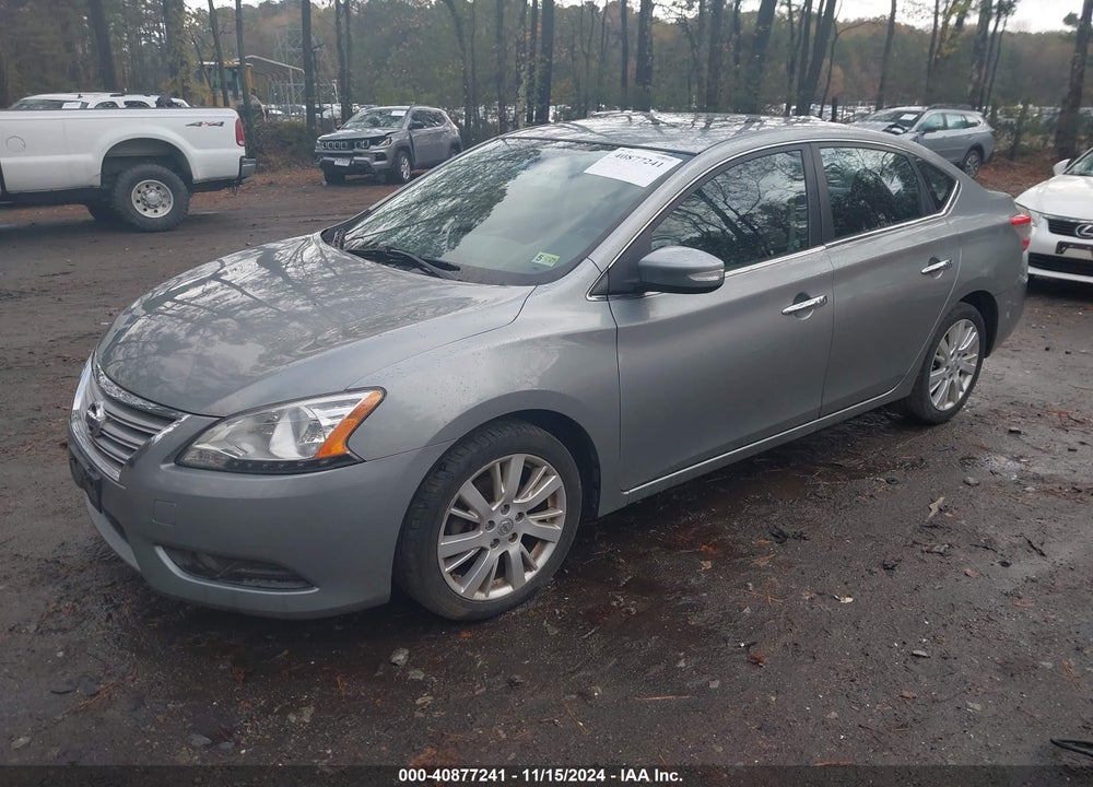 2013 NISSAN SENTRA SL VIN: 3N1AB7AP3DL722089