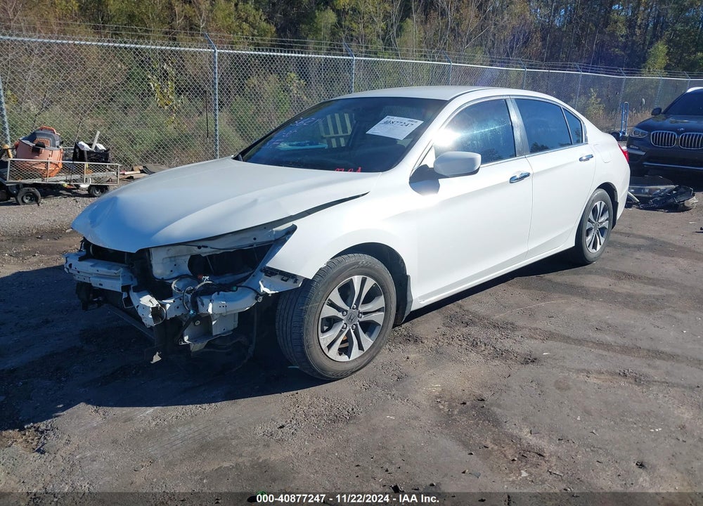 2013 HONDA ACCORD LX VIN: 1HGCR2F35DA247743