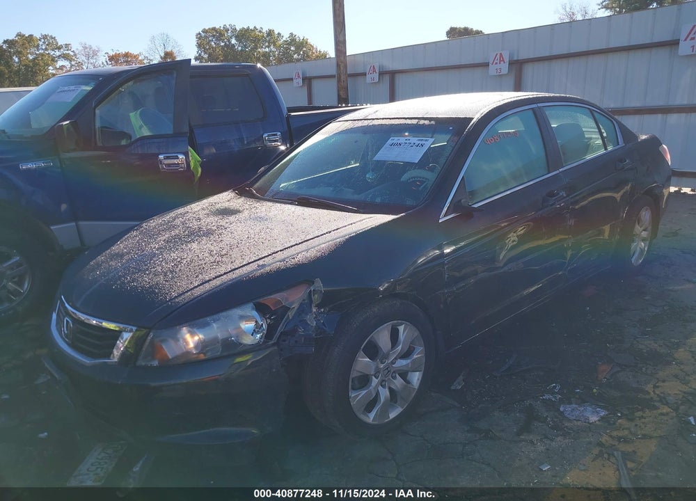 2008 HONDA ACCORD 2.4 EX VIN: 1HGCP267X8A018537