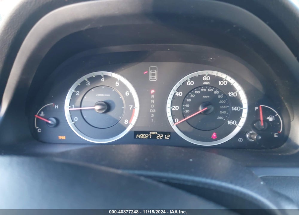 2008 HONDA ACCORD 2.4 EX VIN: 1HGCP267X8A018537