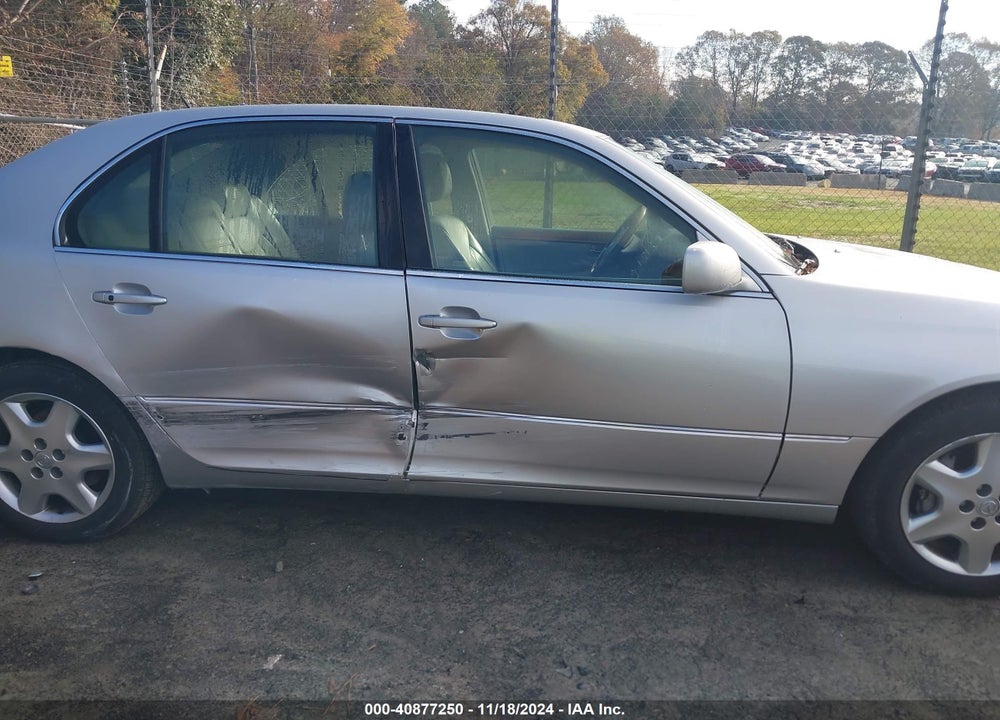 2004 LEXUS LS 430 VIN: JTHBN36F240147870