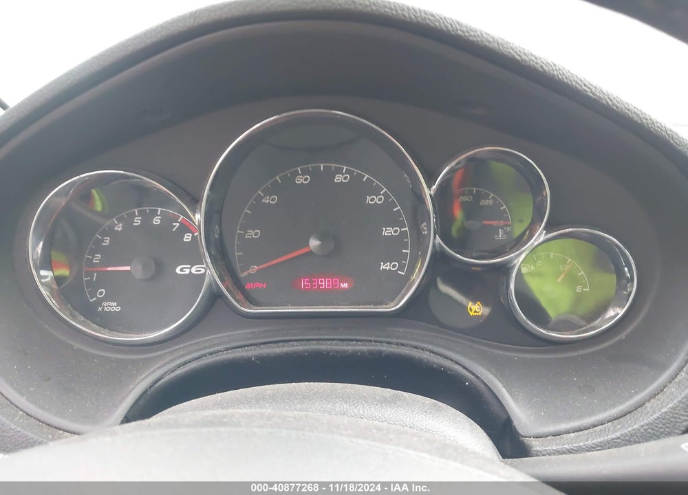 2007 PONTIAC G6 GTP VIN: 1G2ZM587X74162185