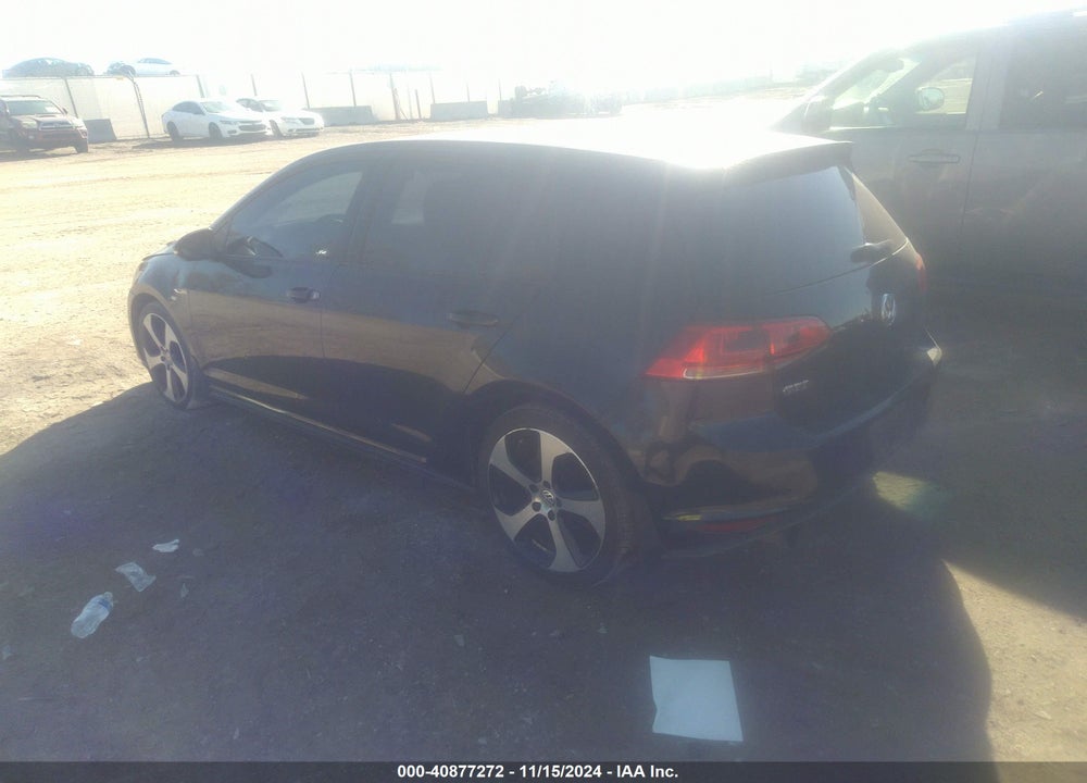 2015 VOLKSWAGEN GOLF GTI 2.0T SE 4-DOOR VIN: 3VW4T7AU7FM096781