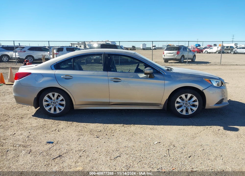 2015 SUBARU LEGACY VIN: 4S3BNBC63F3024077