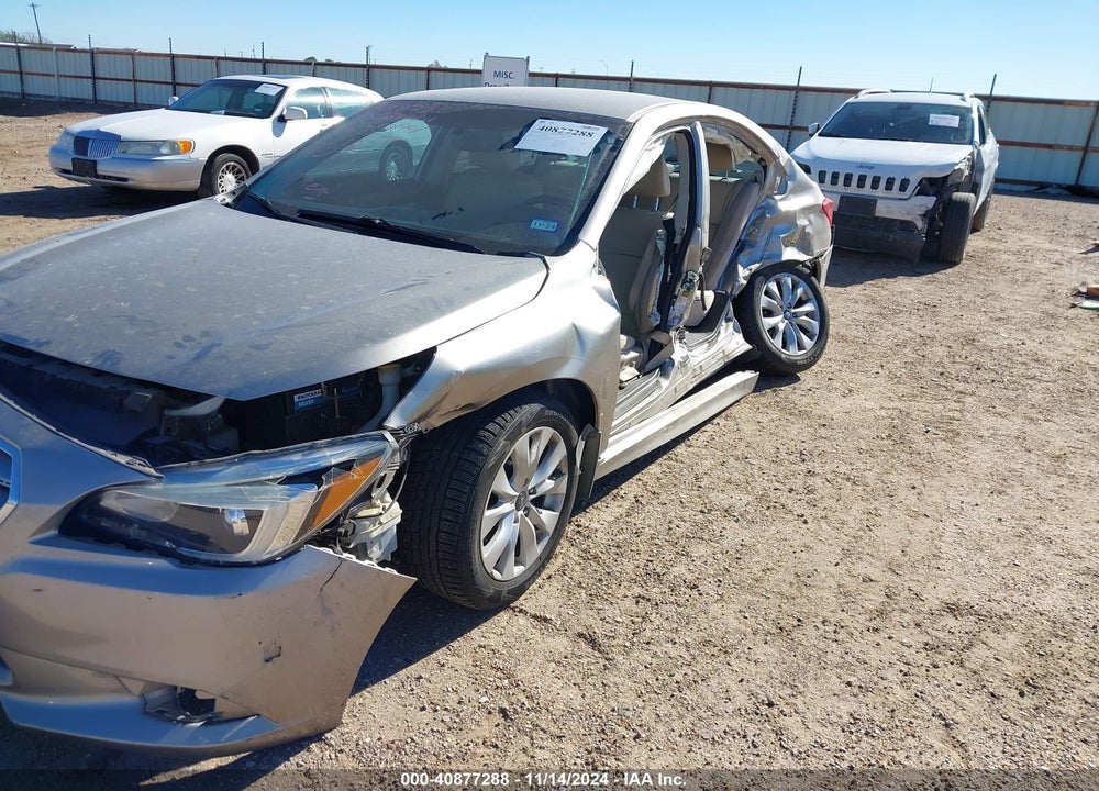 2015 SUBARU LEGACY VIN: 4S3BNBC63F3024077