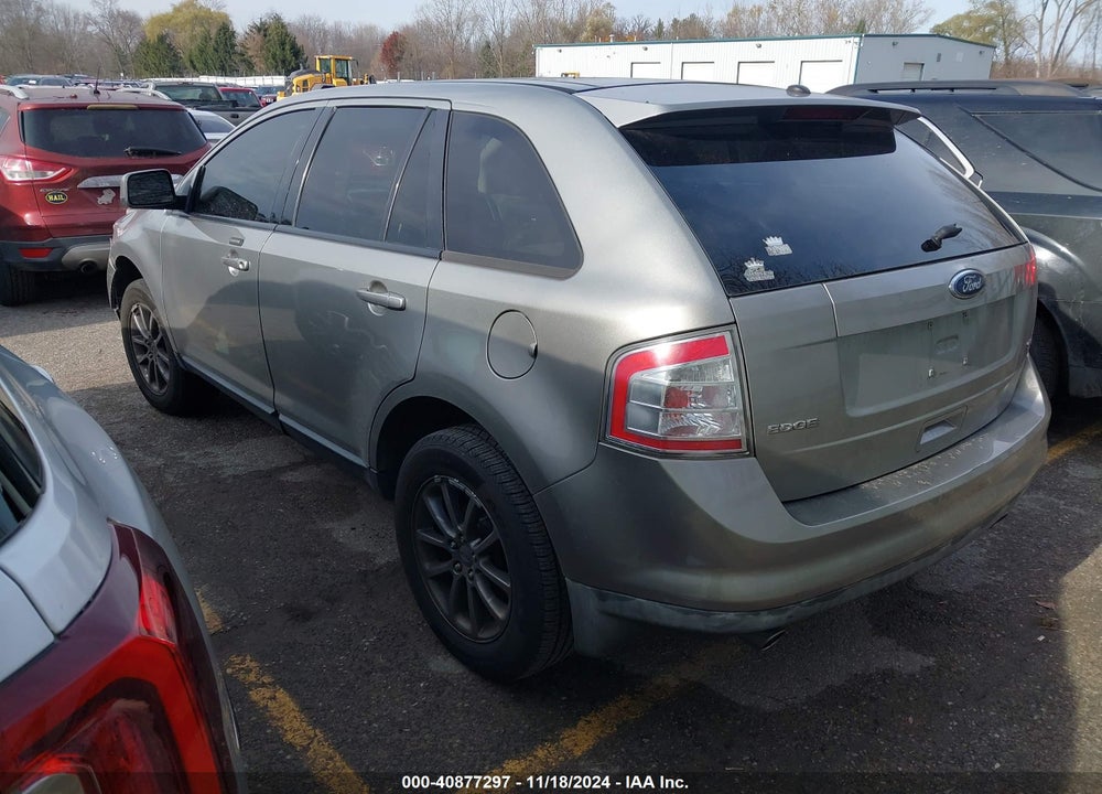 2008 FORD EDGE SEL VIN: 2FMDK38C78BB41908