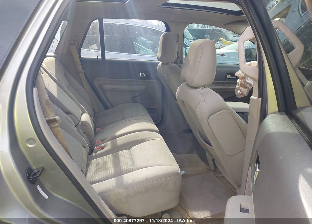 2008 FORD EDGE SEL VIN: 2FMDK38C78BB41908