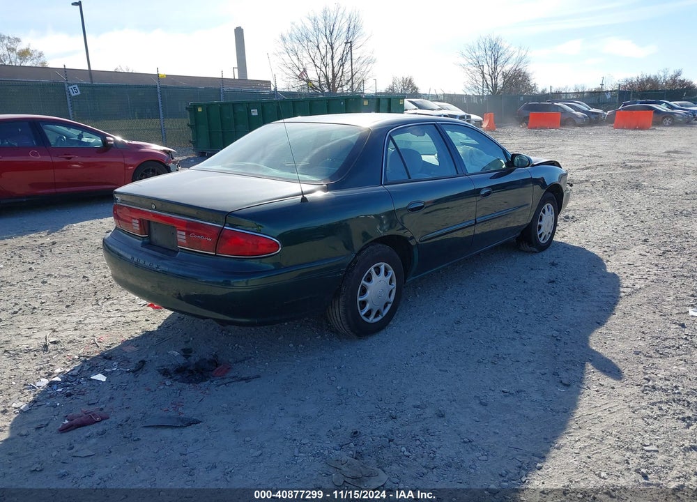 2004 BUICK CENTURY VIN: 2G4WS52J841302083