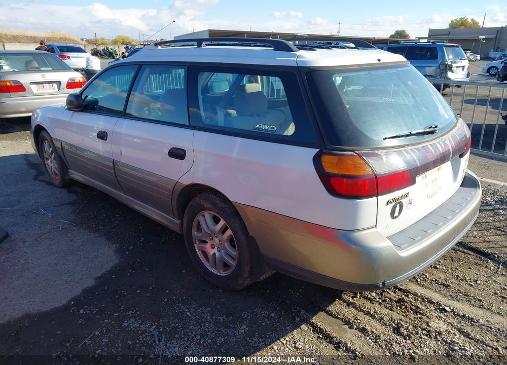 2001 SUBARU OUTBACK VIN: 4S3BH665917652759