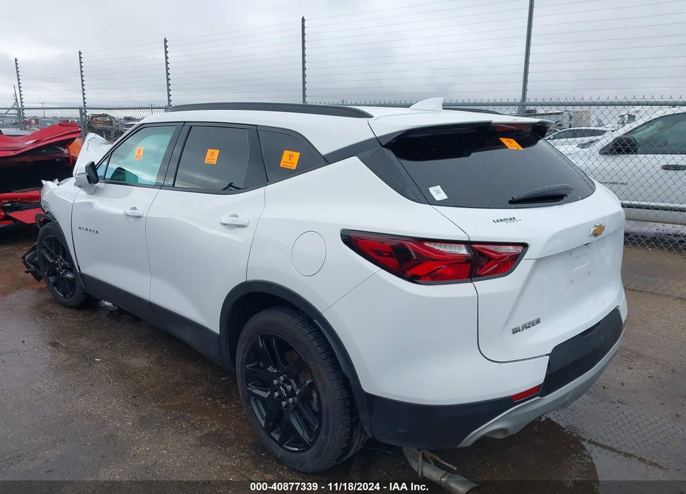 2021 CHEVROLET BLAZER VIN: 3GNKBCRS5MS524873