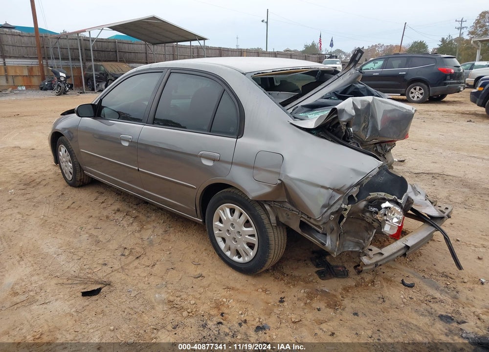 2005 HONDA CIVIC LX VIN: 2HGES16515H566360