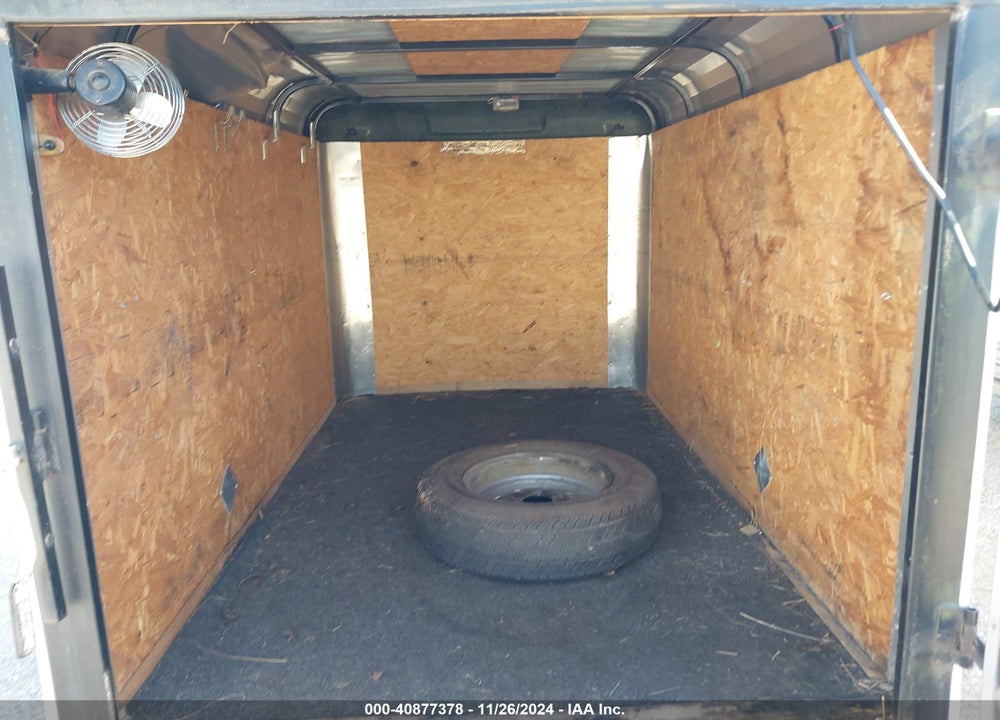 2008 CARGO CRAFT, INC 5X8 ENCLOSED TRAILER VIN: 4D6EB08188C018228