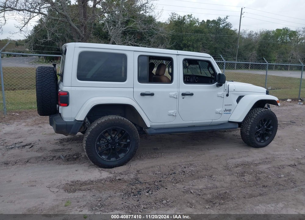 2021 JEEP WRANGLER 4XE UNLIMITED SAHARA 4X4 VIN: 1C4JJXP6XMW734975