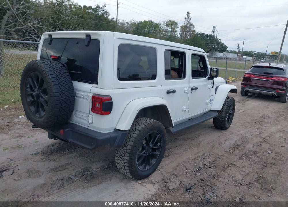 2021 JEEP WRANGLER 4XE UNLIMITED SAHARA 4X4 VIN: 1C4JJXP6XMW734975
