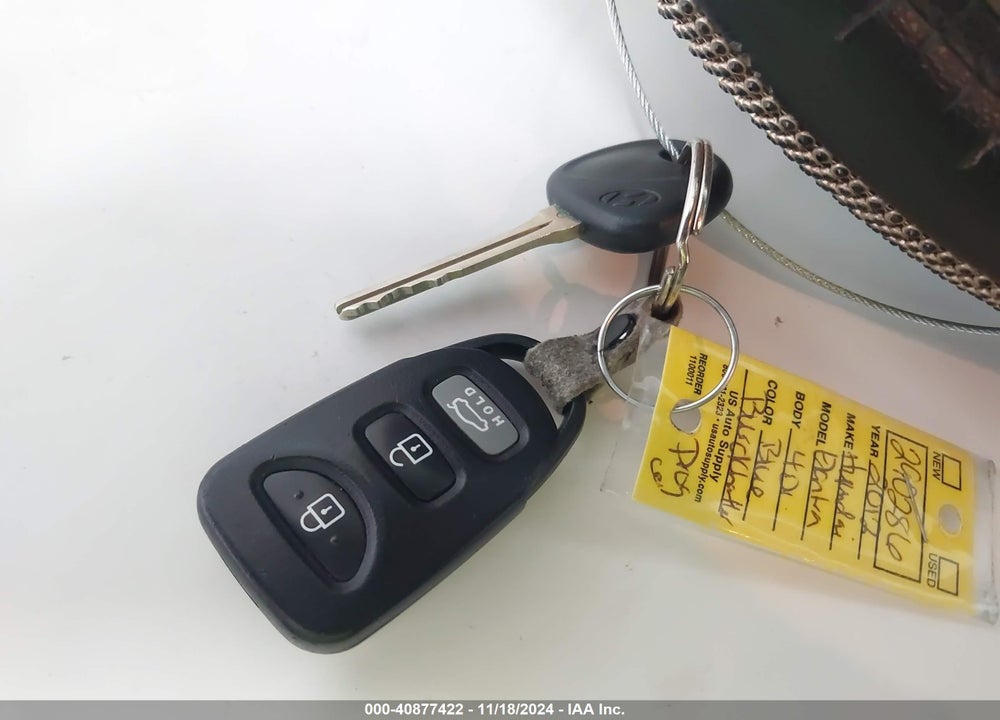2012 HYUNDAI ELANTRA GLS (ULSAN PLANT) VIN: KMHDH4AEXCU300410
