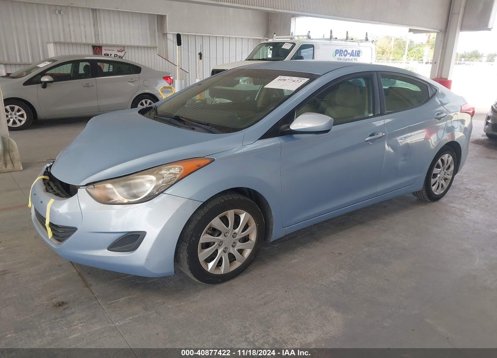 2012 HYUNDAI ELANTRA GLS (ULSAN PLANT) VIN: KMHDH4AEXCU300410