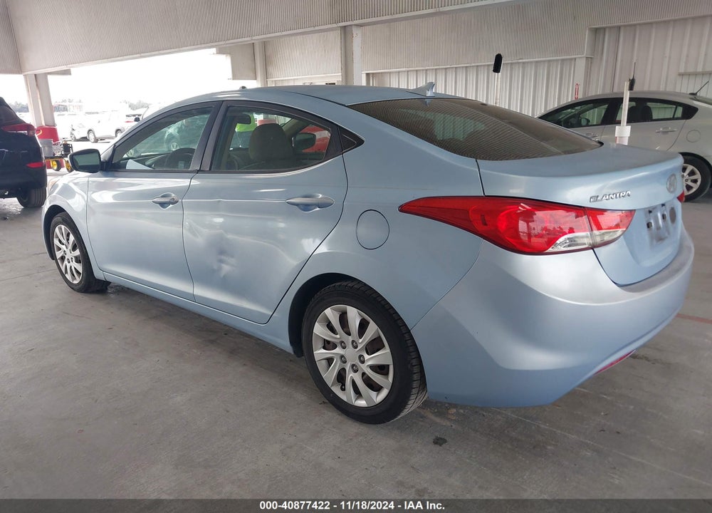 2012 HYUNDAI ELANTRA GLS (ULSAN PLANT) VIN: KMHDH4AEXCU300410