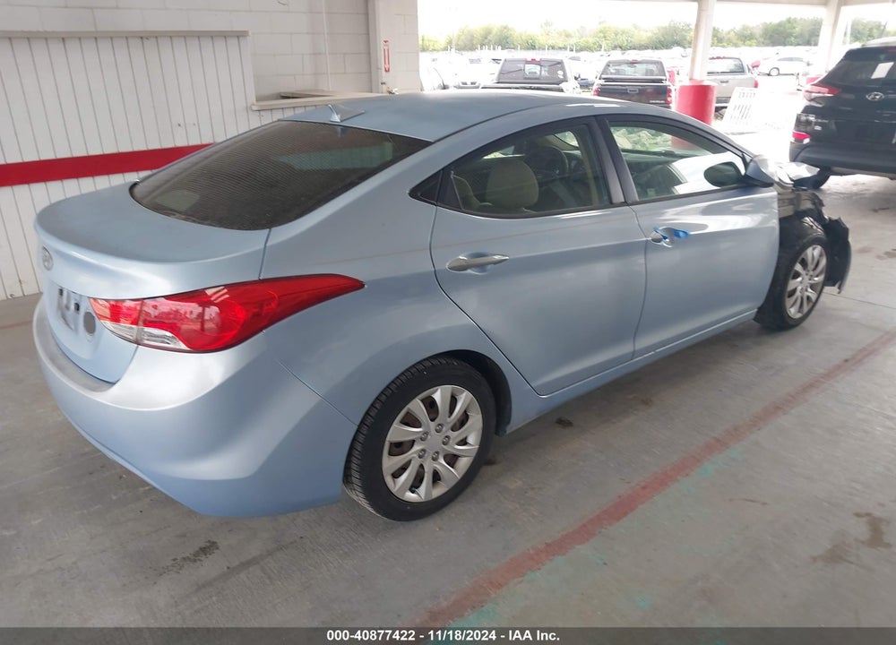 2012 HYUNDAI ELANTRA GLS (ULSAN PLANT) VIN: KMHDH4AEXCU300410