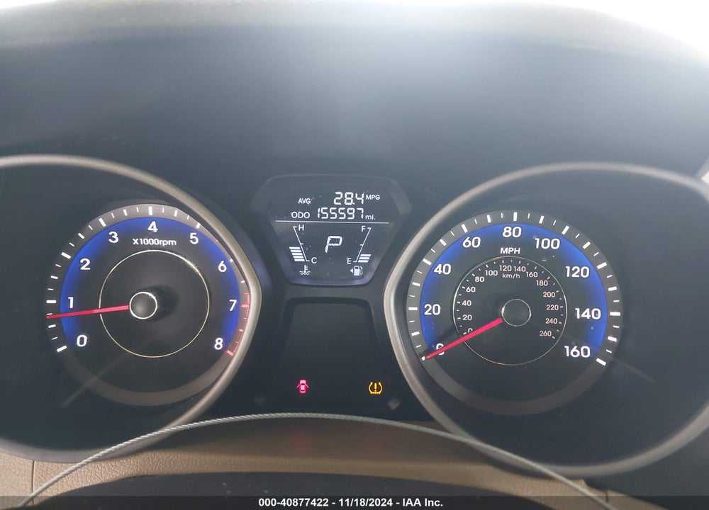 2012 HYUNDAI ELANTRA GLS (ULSAN PLANT) VIN: KMHDH4AEXCU300410