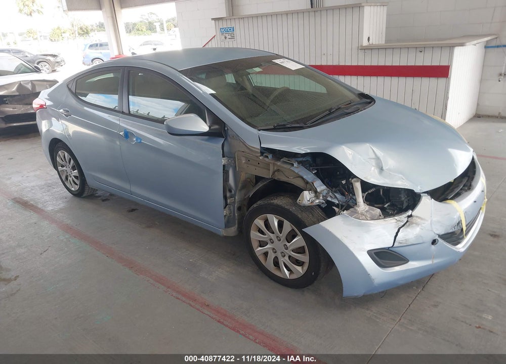 2012 HYUNDAI ELANTRA GLS (ULSAN PLANT) VIN: KMHDH4AEXCU300410