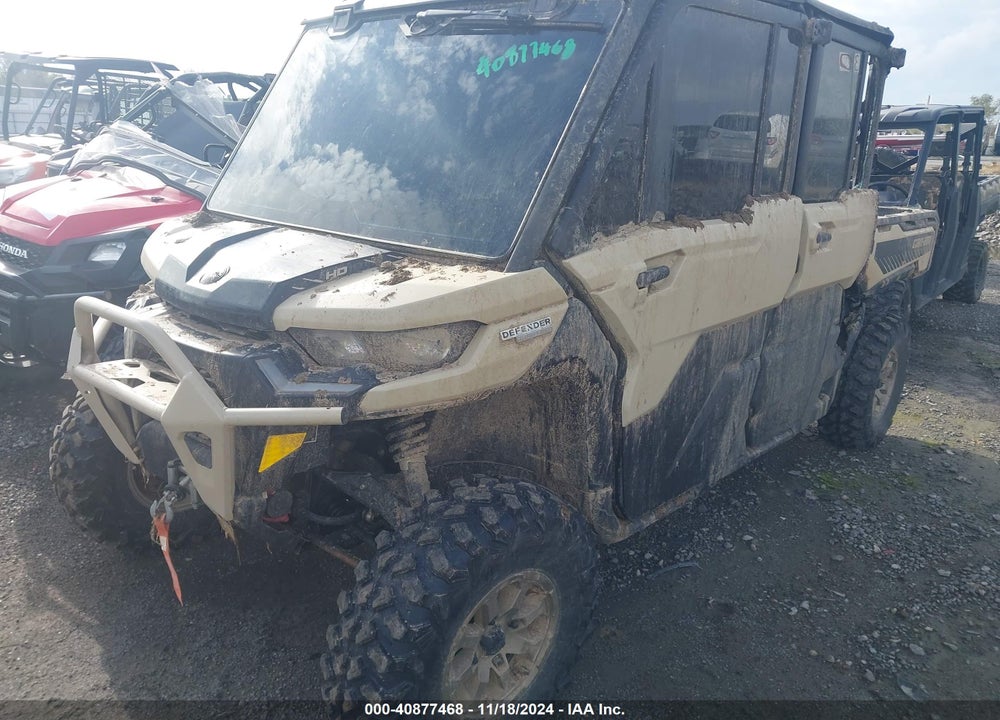 2024 CAN-AM DEFENDER MAX LIMITED CAB HD10/LONE STAR HD10 VIN: 3JBUUAX41RK006550