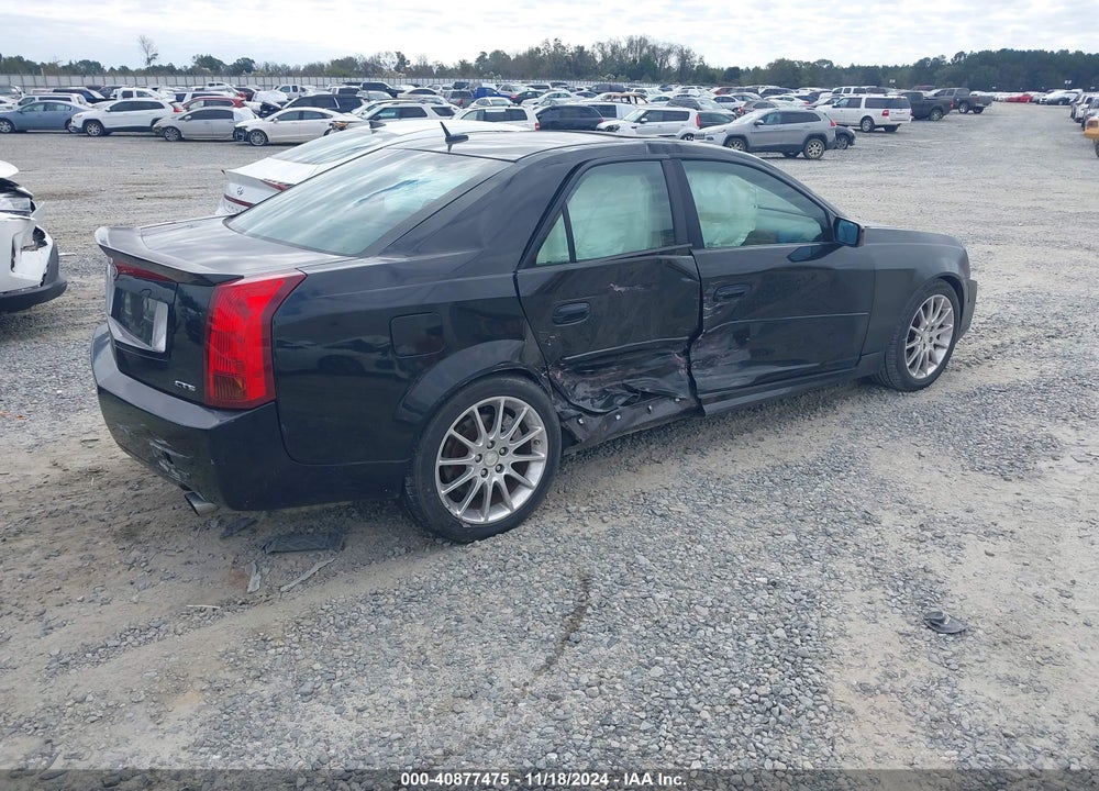 2006 CADILLAC CTS STANDARD VIN: 1G6DP577160186270