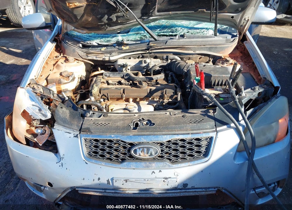 2011 KIA RIO VIN: KNADH4A37B6954655