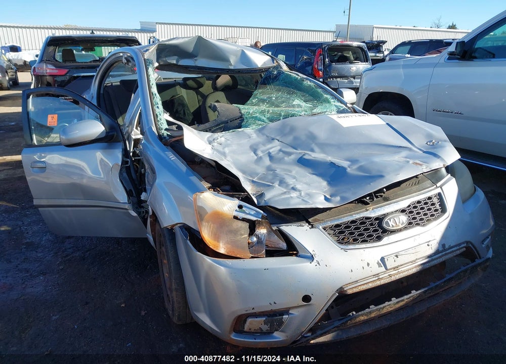 2011 KIA RIO VIN: KNADH4A37B6954655